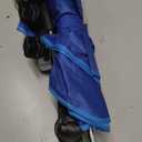 Beach Chair Umbrella with Adjustable Clamp & Solar Fan, UPF 50+