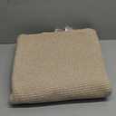 3x5 Area Rugs for Living Room, Beige Washable Rug Rectangular Indoor Carpet Non-Slip, Farmhouse Burlap Solid Brown Color Modern Linen Texture Low Pile Bathroom Rug Kitchen Runner Rugs for Bedroom