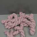 Nialnant 6 Pcs Light Pink Cheesecloth Table Runner, 10Ft Pink Table Runners for Wedding, Bridal Shower, Holiday Birthday Party