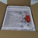 Weight Rack for Home Gym, All in One Yoga Mat Storage Rack, Workout Equipment Storage with Wheels and Hooks for Dumbbells Kettlebells Foam Rollers, Powder Coated (White)