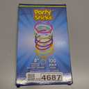 PartySticks Glow Sticks Party Supplies 100pk - 8 Inch Glow in the Dark Light Up Sticks Party Favors, Glow Party Decorations, Neon Party Glow Necklaces and Glow Bracelets with Connectors,100 pack