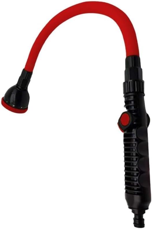 Flexible Watering Wand With 360 Degree Rotations Strong Pressure Hose Nozzle Sprayer For Garden And