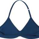 AUROLA Influence Adjustable Strappy Sports Bras for Women,Low Support Seamless Backless Padded Straps Impact Yoga Gym Bra (M)