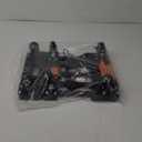 Folding Hand Truck 500lbs, Portable Heavy Duty Dolly Cart, 6 Wheels Collapsible Luggage Cart with 2 Elastic Ropes - Compact Trolley Cart for Easy Moving - Ideal Hand Cart for Travel and More (1.70, Black)