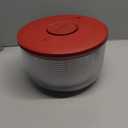 KitchenAid Universal Salad Spinner with Removable Bowl, Colander and One Handed Pump Mechanism, Large Bowl Nests and Features Non Slip Base, 7.43 Quart, Empire Red