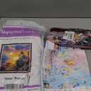 Magxvouy Cross Stitch Kits Stamped Full Range of Embroidery Kits,Cross Stitch Patterns Needlework Kits for Beginners 11CT Printed Kits& Jesus' Prayer 18x18 inch