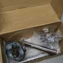 Mega Handles Ronn Dummy Lever Door Handle Set for Closet or French Doors, Single Side, Non-Turning Reversible Door Levers, Fits All Standard Door Sizes, Screws Included - Polished Chrome (2 Pack)