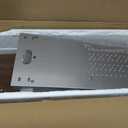 HSYLYPA LED 5-in-1 Shower Panel Tower System,Brushed Grey