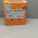 Pura Sensitive Skin Baby Diapers | Size 4 (18-31 lbs) | Hypoallergenic, Totally Chlorine Free, Fragrance Free, Up to 12-Hour Leak Protection | 6 Packs of 22 (132 Diapers)