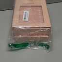 Homde Jewelry Organizer Girls Women Jewelry Box for Necklaces Rings Earrings Gift Bracelets Storage Case (Peach Pink + Gold)