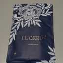 LUCKELF Sexy High Waist Tights Sparkle Rhinestone Fishnets Party Rhinestone Mesh Stockings (Natural)