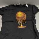 Dripping Gold Drip Volleyball Game Day Player Coach Baller T-Shirt, Black, XS