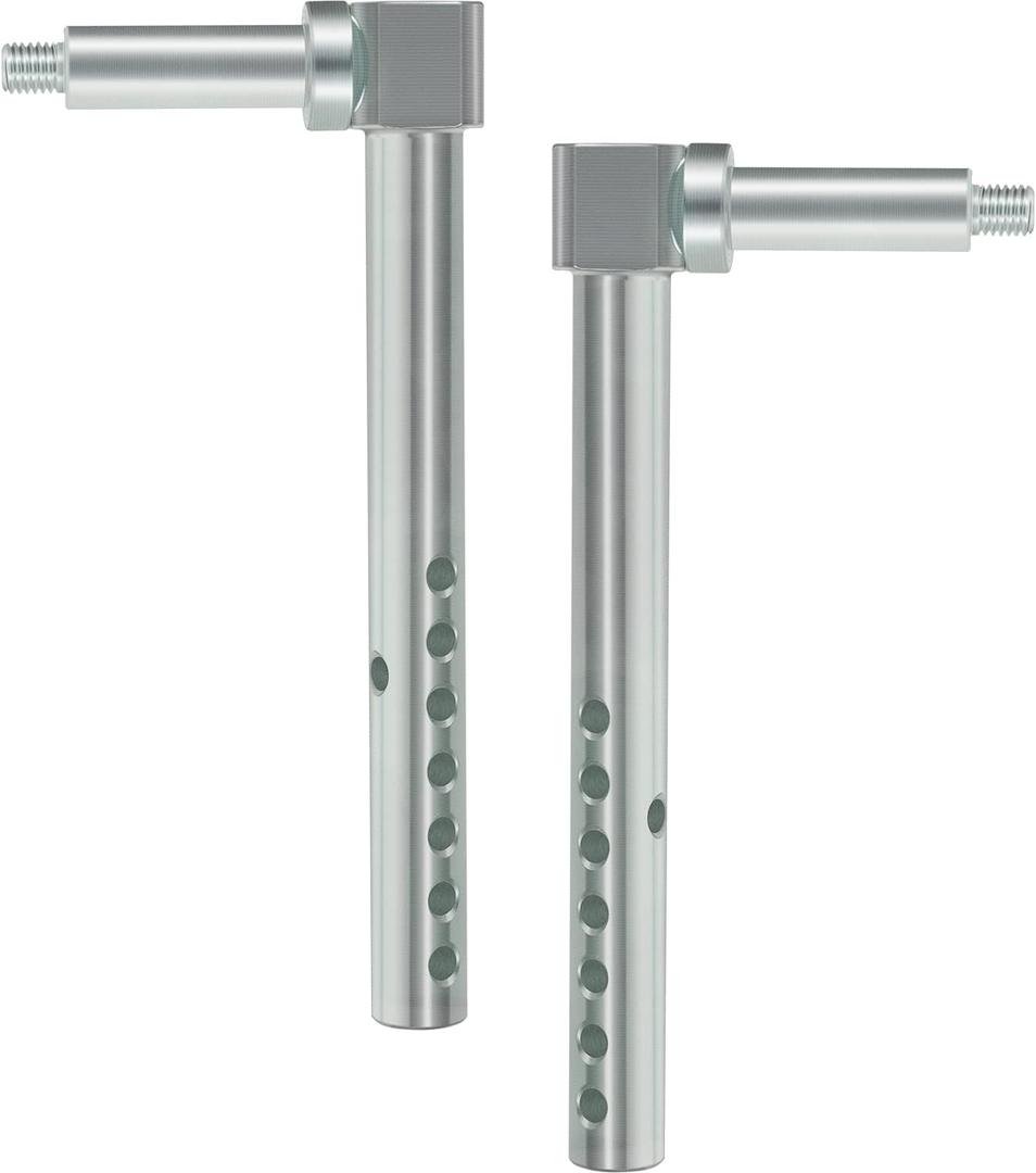 Yoursme AM136327 AM136328 Front and Rear Mower Deck Gage Wheel Arm for John Deere Mower Decks X300 X500 Series 48 in and 54 in Diameter 3/4”