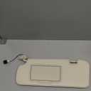 Dasbecan Sun Visor Compatible with 2012-2016 Honda CR-V Left Driver Side Sunshade with Light Makeup Mirror Replace# 83280-T0A-H11ZA(Beige)
ror Replace# 83280-T0A-H11ZA 83280-T0A-H11ZB(Beige) (Left&Right)