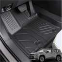 Floor Mats & Cargo Liner for 2026 Toyota RAV4 PHEV(Suitable for Plug-in Hybrid), All Weather TPE Custom Fit Floor Mat Set with Waterproof Anti-Slip Protection,Accessories for 2026 RAV4 PHEV