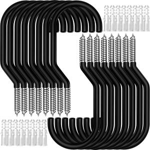 16-Pack Heavy Duty Bike Hook, Loading Capacity 100 LBS, 6 inch, Bike Hooks for Garage Wall and Garage Ceiling