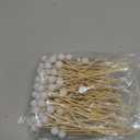 Aodaer 100 Pieces Golf Toothpicks, 4.72 Inch Golf Skewers Golf Cocktail Picks Golf Fruit Picks Decorative Toothpicks for Appetizers Cocktail Garnish Sports Party Supplies, White
