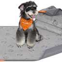 Washable Pee Pads for Dogs, 2 Pack, Reusable Dog Pads,Waterproof Pet Training Pads, Leakproof, Non-Slip, Super Absorbent, for Dogs, Cats, Rabbits, Dove Gray UPTD002G01