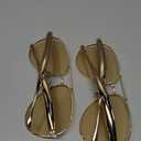 YDAOWKN Retro Gold Aviator Sunglasses for Women Men, Metal Oversized 70s Aviators Sun Glasses