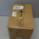 HyeFlora Artificial Fake Hanging Outdoor Flowers Plants Basket, Faux Silk Yellow Daisy Flowers UV Resistant Realistic Hanging Planter Orchid Vines for Outside Porch Patio Home Garden Yard Decoration