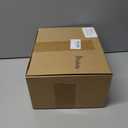 Baderke Set of 4 Snowflake Glass Coffee Mugs 12 oz Borosilicate Glass Cups with Handle Clear Winter Holiday Coffee Cups White Blue Snowflake Mugs for Drinking Beverages Latte Hot Chocolate