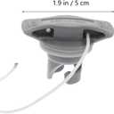 4pcs Air Valve Inflatable Screw Air Valve Boat Spiral Air Plugs Replacement for Rubber Dinghy Raft Canoe Kayak Boat Pool Parts