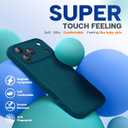 Miracase Magnetic for iPhone 17 Pro Max Case, [Soft Anti-Scratch Microfiber Lining], Compatible with MagSafe, Liquid Silicone Case Shockproof Drop Protection Phone Case for 17 ProMax, Teal
