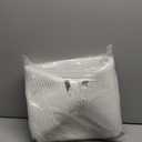 COMFY-HOMI Cotton Rope Woven Basket with Handles for Shelves,Toys,Book, Cloth Storage Baskets for Organizing-17" x 13" x 7.5" Toy Decorative Organizer for Living Room, Bathroom All White