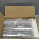 Homestockplus 100 Pack 12 oz BPA-Free Clear Plastic Cups with Lids and Straws - Leak-Proof Disposable Straw Cups, Iced Coffee Cups for Kids Drinks, Smoothies & To-Go Cold Beverages