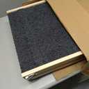 2025 Upgraded Dog Ramp for Bed, 63" Long Foldable Pet Ramp for Small Large Dogs, Dog Ramps for High Beds Car, High Traction with Platform 6 Adjustable Heights 24" to 30" Up to 220LBS, Wood (63"X 17inch)