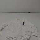 Lucky Brand Women's Boyfriend Button Down Shirt (Medium, Bright White)