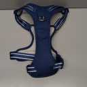 Sunraymascota No Pull Dog Harness, Reflective Puppy Vest for Small Medium Large Sized Dog (Prussian Blue, Large)