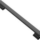 Alzassbg 10 Pack Matte Black Cabinet Pulls, 7 Inch(177.8mm) Hole Centers Kitchen Cabinet Handles for Cabinets and Drawers AL3061MB