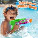 Water Gun for Adults Kids: 600CC 8 Pack Squirt Blasters Super Water Guns for Adults Kids,Water Gun Outdoor Toys High Capacity Summer Soaker for Swimming Pool Beach Fighting, Long Shooting Distance