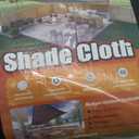 JOJOLEE 90% Sun Shade Cloth, 12x20FT Shade Net Mesh Tarp with Grommets, Black Sunblock Cover for Outdoor Patio Plants, Pergola, Greenhouse, Chicken Coop, Backyard, Balcony