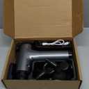 Massage Gun Deep Tissue, Handheld Electric Muscle Massager, High Intensity Percussion Massage Device for Pain Relief with 9 Attachments & 30 Speed(Grey)