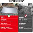 Upgraded Shed Ramp for Riding Mower 1 PC, 29" Lx24 W Anti-Slip Loading Ramps for Lawn Mowers,Pickup Trucks,Garage Threshold Doorway Tractor,Snow Blower,Garden Cart, 1500lbs Capacity