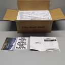 White 5 Tier Wall Shelf Unit for Shoes Display, Lack Wall Bookshelf for Bedroom, Vertical Tiered Floating Book Shelves for Office Living Room Bathroom Vanity Kitchen Closet Purses Bags