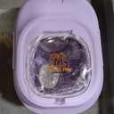 The Pet Paw Collapsible Dog Food Storage Bin - Purple