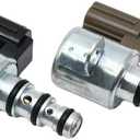 Vkinman ‎28250-P6H-024 28500-P6H-003 Transmission Shift Control Solenoid Valve B&C Replacement for Acura TL MDX CL for Prelude Pilot Civic Accord 1998-2007, Replaces 28400-P6H-013 28400-P6H-003