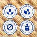 Triscuit Roasted Garlic Whole Grain Wheat Crackers, Lunch Snacks, Bulk Snack Crackers, Family Size, 6 - 12.5 oz Boxes