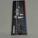 NEIKO 01401A 6-Inch Electronic Digital Caliper, Stainless Steel, Extra Large LCD Screen, Measurement Conversions for Inches, Millimeters, and Fractions