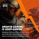 AOC Q27G4XN 27" Gaming Monitor, 2K QHD 2560x1440, 180Hz 1ms, Adaptive-Sync, Height Adjustable, 2X HDMI 2.0, 1x Display Port, Xbox/PS5/Switch Ready, 3-Year Zero-Bright-dot