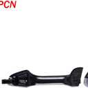 Front Right Exterior Door Handle Chrome with Black Painted Compatible with Kia Optima 2016-2019