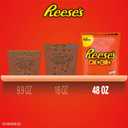 REESE'S PIECES Peanut Butter in a Crunchy Shell, Candy Bulk Bag, 48 oz