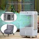 YougetTech 37" Portable Swamp Cooler, 3000CFM | Portable evaporative cooler with 120 oscillation, 3 speeds, dust-proof bag. for garage, outdoor yard, patio, shop, Factory