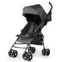 Summer by Ingenuity 3D Mini Convenience Stroller  Lightweight Stroller with Compact Fold, Multi-Position Recline, Canopy with Pop Out Sun Visor and More  Umbrella Stroller for Travel and More, Gray