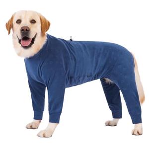 Axcimond Full Body Dog Winter Coat Fleece Dog Sweater Warm Dog Pajamas for Large Medium Dogs Jacket Winter Dog Costume Stretchy Dog Sweatshirt Dog Fleece Onesie Warm Dog Clothes Christmas Jumpsuit