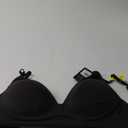 Maidenform Women's M Seamless Lift Bralette, Wireless Long-line Convertible Tank-style Bralette (Medium, Black)