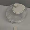 Amazon Basics Salad Spinner, BPA-Free, 4.2 qt., Linen Gray